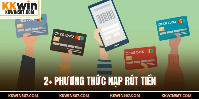 Cách nạp rút tiền tại KKWIN
