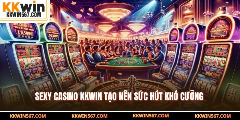 Sexy Casino KKWIN tạo nên sức hút khó cưỡng 